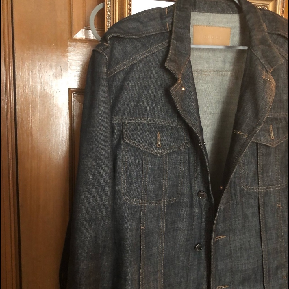 Authentic Gucci Jean Jacket - Picture 3 of 8